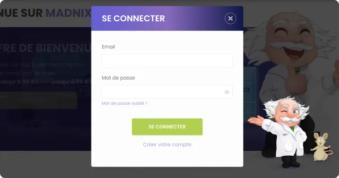 Se connecter Madnix